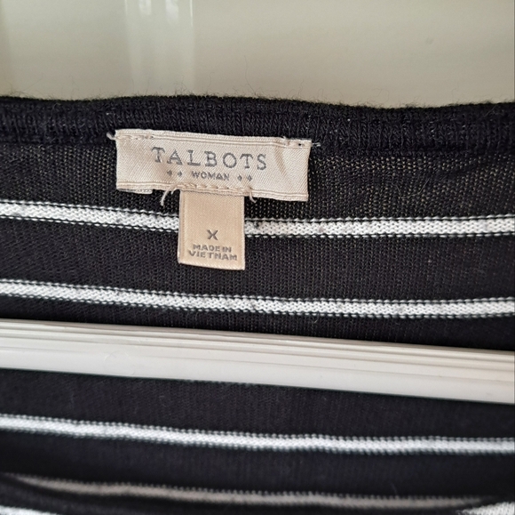 Talbots striped fooler top. - Picture 4 of 4
